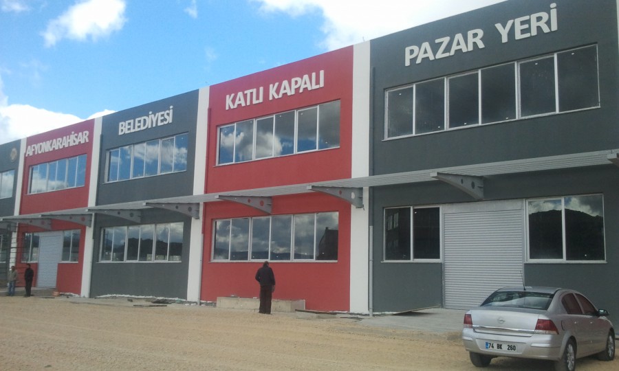 AFYON BELEDİYESİ  KATLI PAZARYERİ